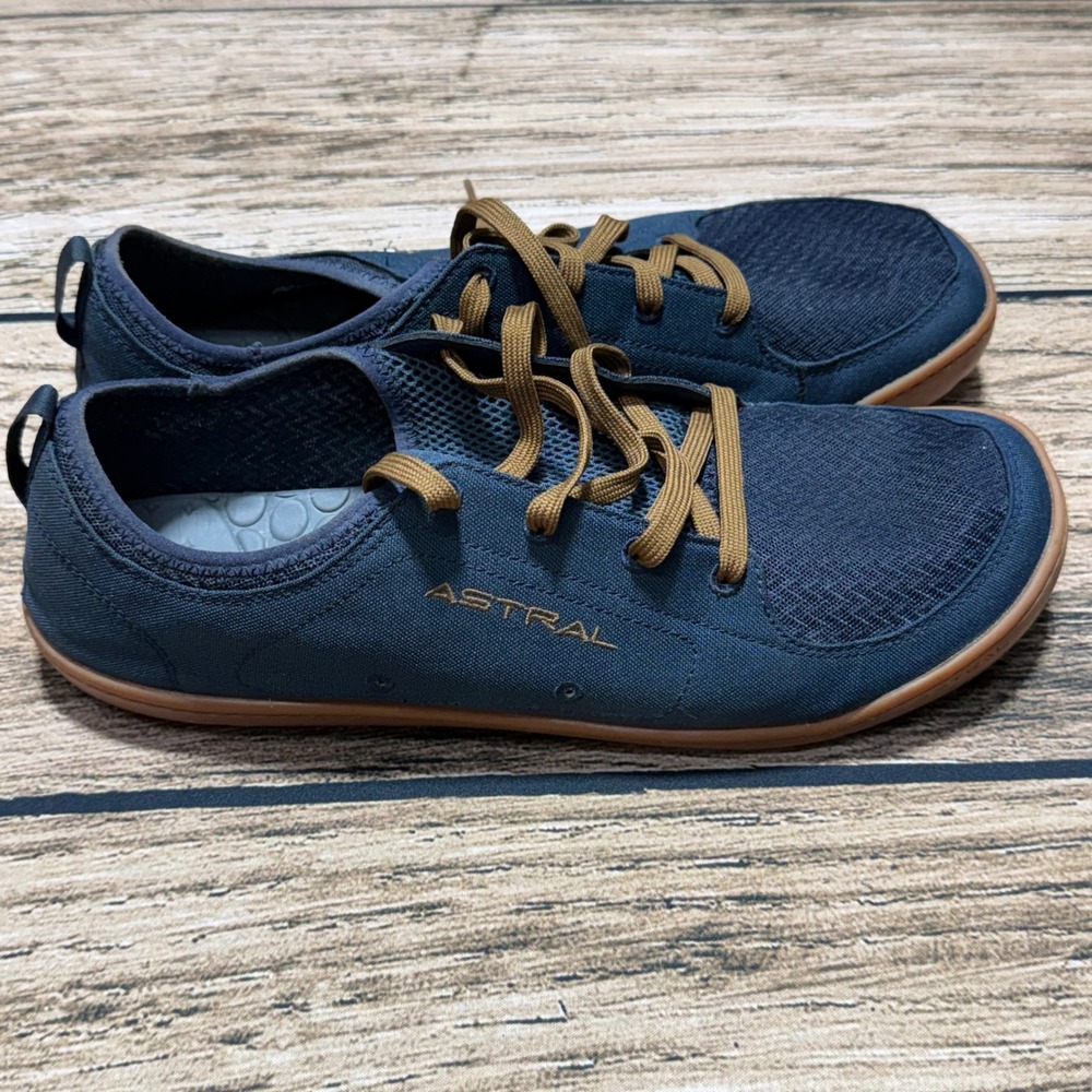 Astral Loyak Water Shoes Mens 13 Navy Blue Athletic Sneakers V181 Barefoot Style